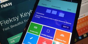 Fleksy’s mobile keyboard app goes free as the company bets on premium themes and extensions