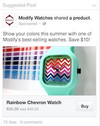 Modify Watches on Facebook