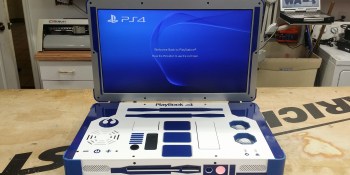 The Force is strong with this R2-D2-themed PlayStation 4 gaming laptop