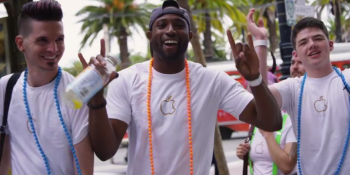 Apple just posted a video of its people at San Francisco’s Pride Parade