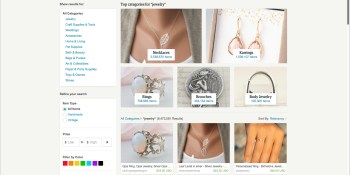 Etsy updates search to help consumers make sense of its 30M products