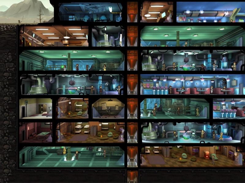My Vault in Fallout Shelter has some dead bodies in it.