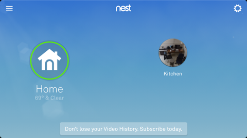 Nest on the desktop.