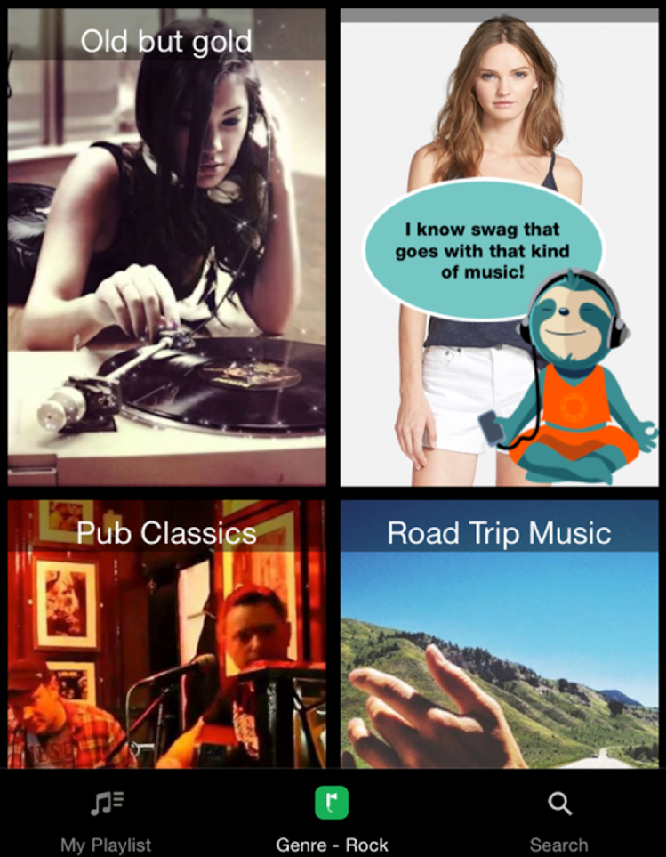 Click on the Miip character to enter InMobi's related discovery zone.
