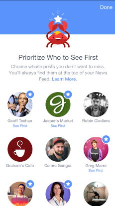 News Feed Preferences