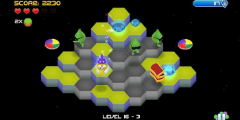 Q*bert: Rebooted finally launches on mobile to promote the cinematic crime Pixels