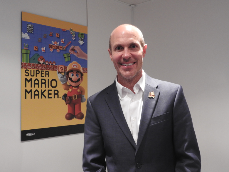 Scott Moffitt, executive vice president of sales and marketing at Nintendo of America