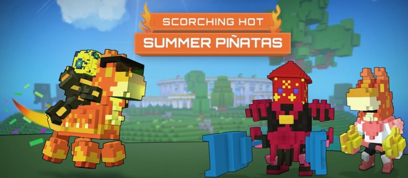 Trove lets you smash open piñatas to get good stuff.