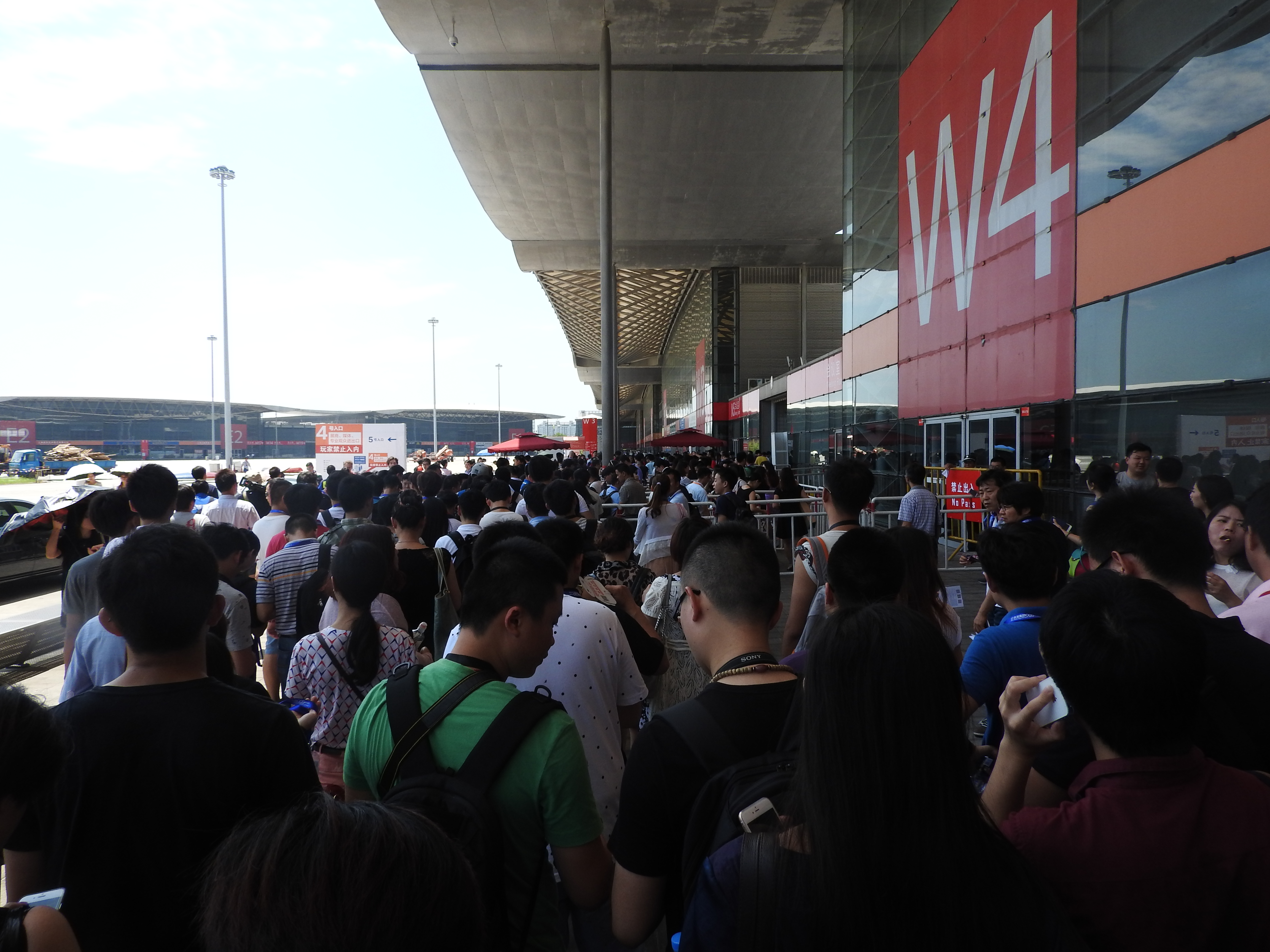 The crowd at ChinaJoy 2015.