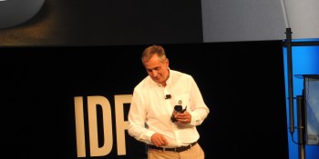 Smart robot delivers a Diet Coke to Intel chief on stage