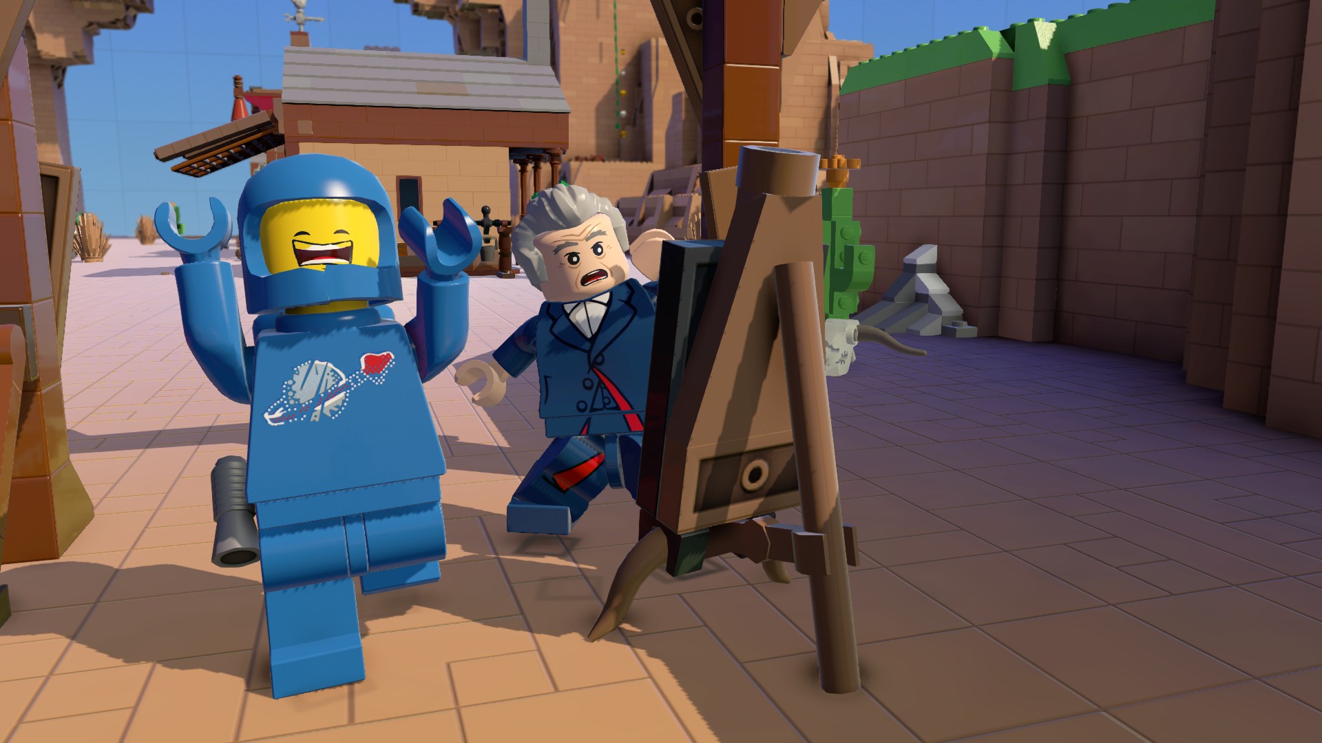 Who got Dr. Who into my Lego Movie! 