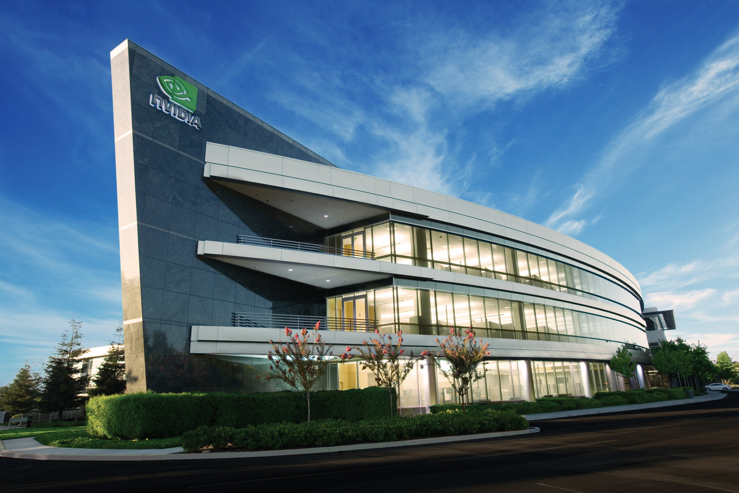 Nvidia headquarters in Santa Clara, Calif.