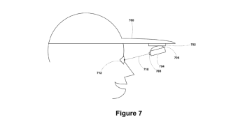 Google patents Google Glass screen that attaches to your hat