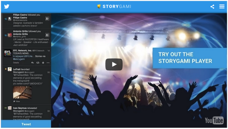 Storygami screenshot