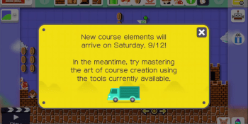 Super Mario Maker patch removes item-unlock delay — now 15 minutes, not 1 day, per batch