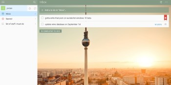 Microsoft rolls out Wunderlist beta for Windows 10