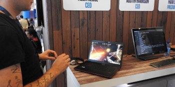 Choice Provisions shows off Laserlife music rhythm game played with gestures on Intel RealSense camera