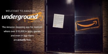 Amazon Underground offers new business model for apps and games based on pay per usage