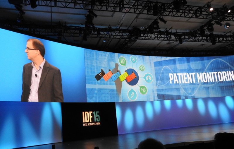 Eric Dishman, health executive at Intel, at IDF.