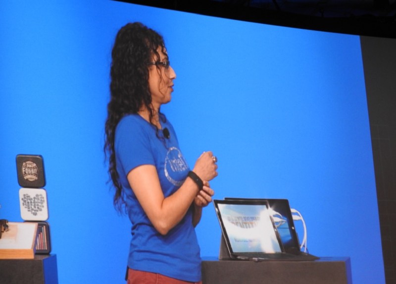 The fall 2015 Intel Developer Forum featured more women on stage.