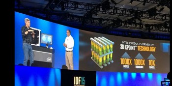 Intel shows off working 3D XPoint memory that is 1000X faster than Flash