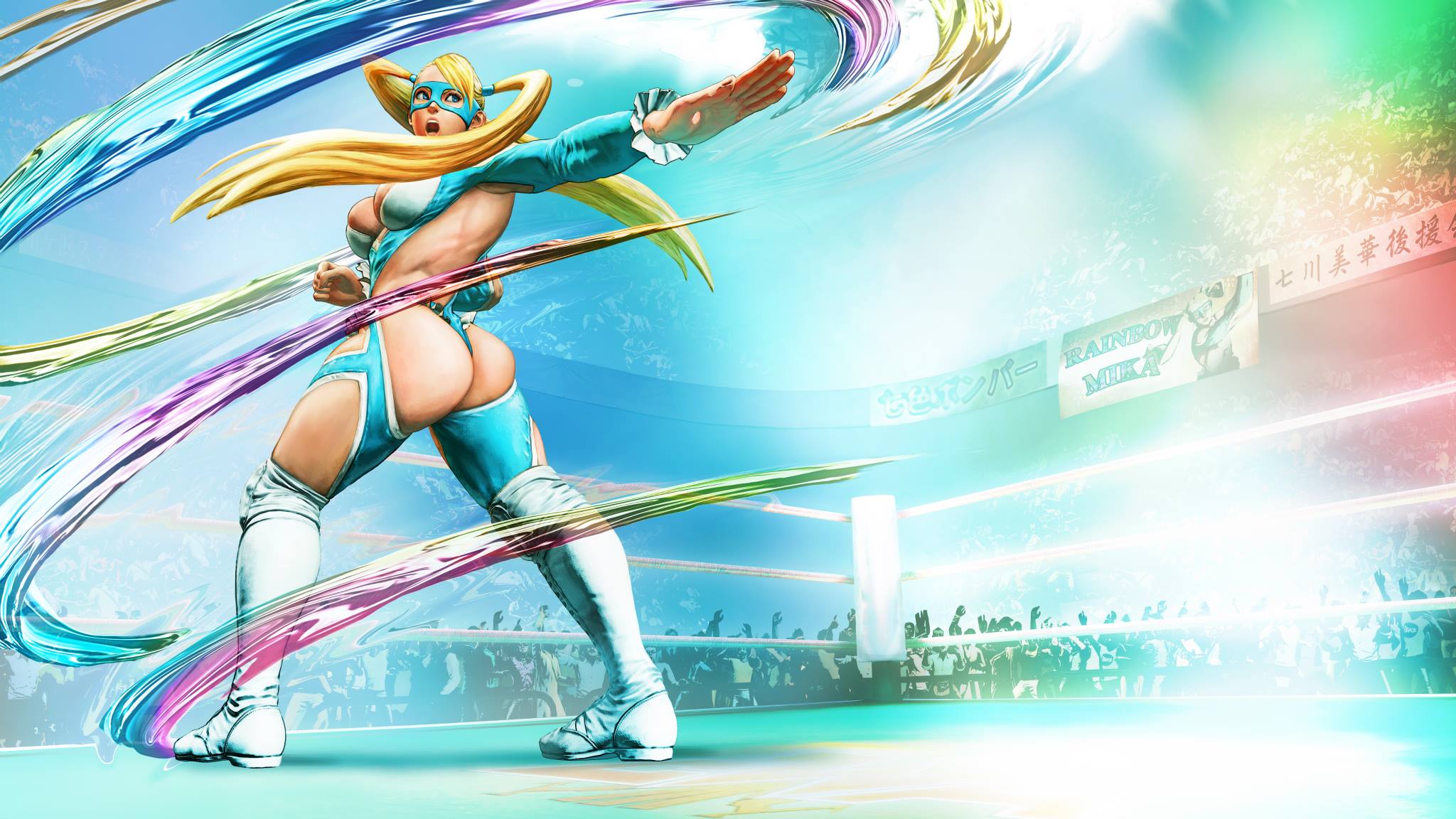 Rainbow Mika.