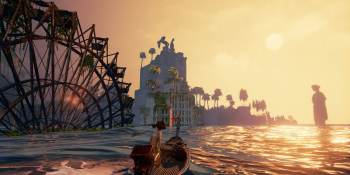 Submerged lets you explore a captivating waterlogged city