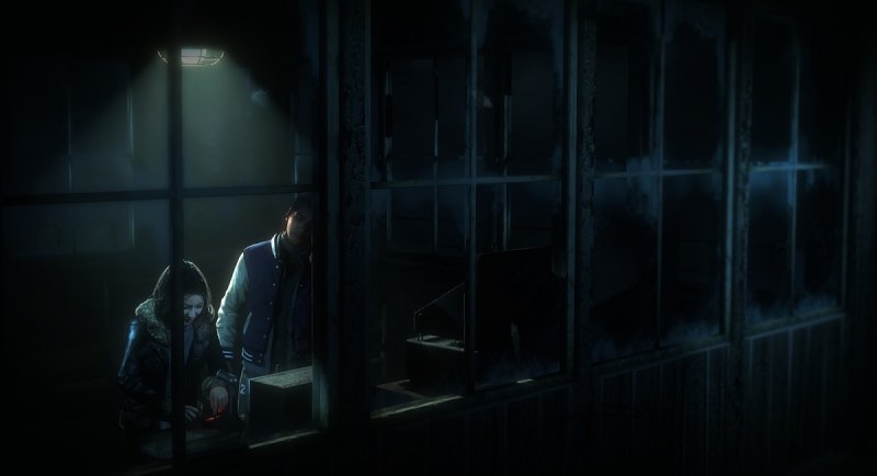 Mike and Emily in Until Dawn.