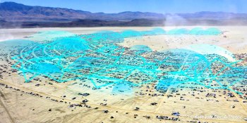 FireChat lets Burning Man 2015 attendees create their own wireless network on the playa