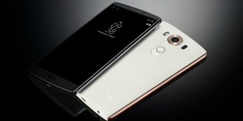 LG’s new V10 phablet has two screens and two front cameras