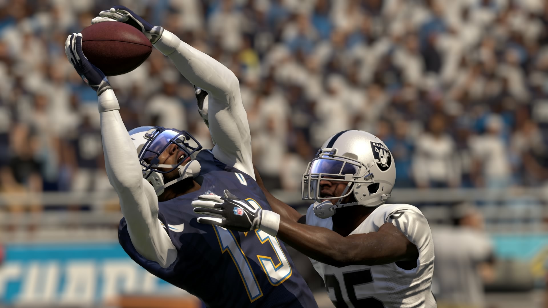 Epic catches like this are easier to make in Madden this year (even if you're not playing the Oakland Raiders).