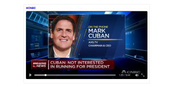 Mark Cuban says Hillary has ‘no chance’ of winning the presidency