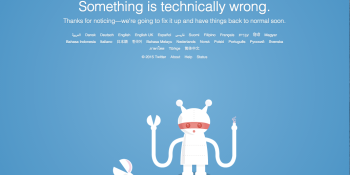 Twitter for Web is down: ‘Something is technically wrong’ (Update: It’s back)