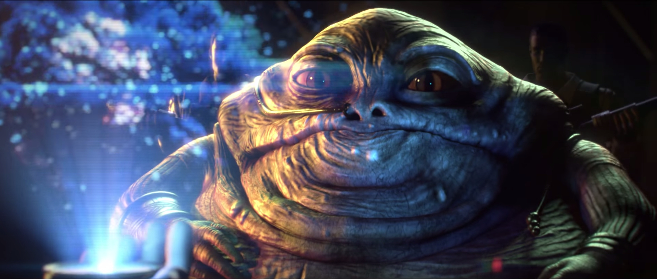 Boras the Hutt watches the second Death Star explode -- something the Empire denies in Star Wars: Uprising. 