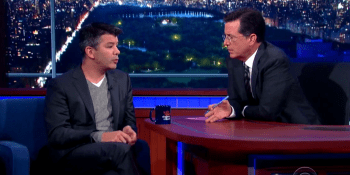 Uber CEO Travis Kalanick also drives for Uber, and claims a five-star rating