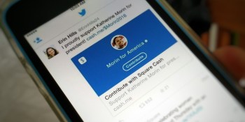 Twitter and Square now let U.S. voters donate cash to political candidates with a tweet