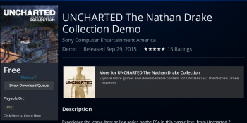 Uncharted: The Nathan Drake Collection demo is live on the PlayStation Store