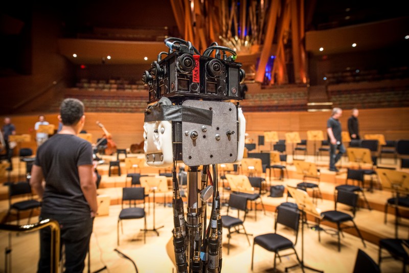 LA Philharmonic 3D camera recording Beethoven's Fifth