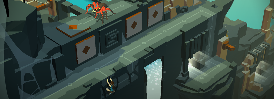 Lara Croft Go spider puzzle