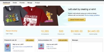 Amazon helps game devs make money through self-serve T-shirt sales