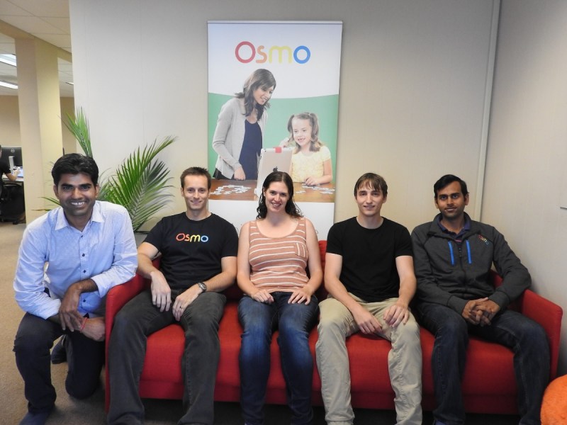 The Osmo Numbers team, with CEO Pramod Sharma on the far left. Others are Henry, Rachel, Tony and Vivardhan.