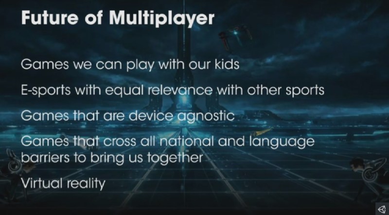 The future of multiplayer according to Unity's Rob Pardo.