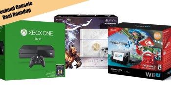 Weekend deals on Xbox One, PlayStation 4, & Wii U bundles (up to $40 off)