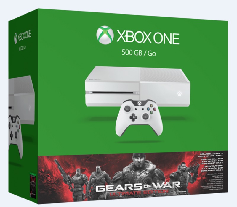Xbox One Gears of War Ultimate Edition bundle.
