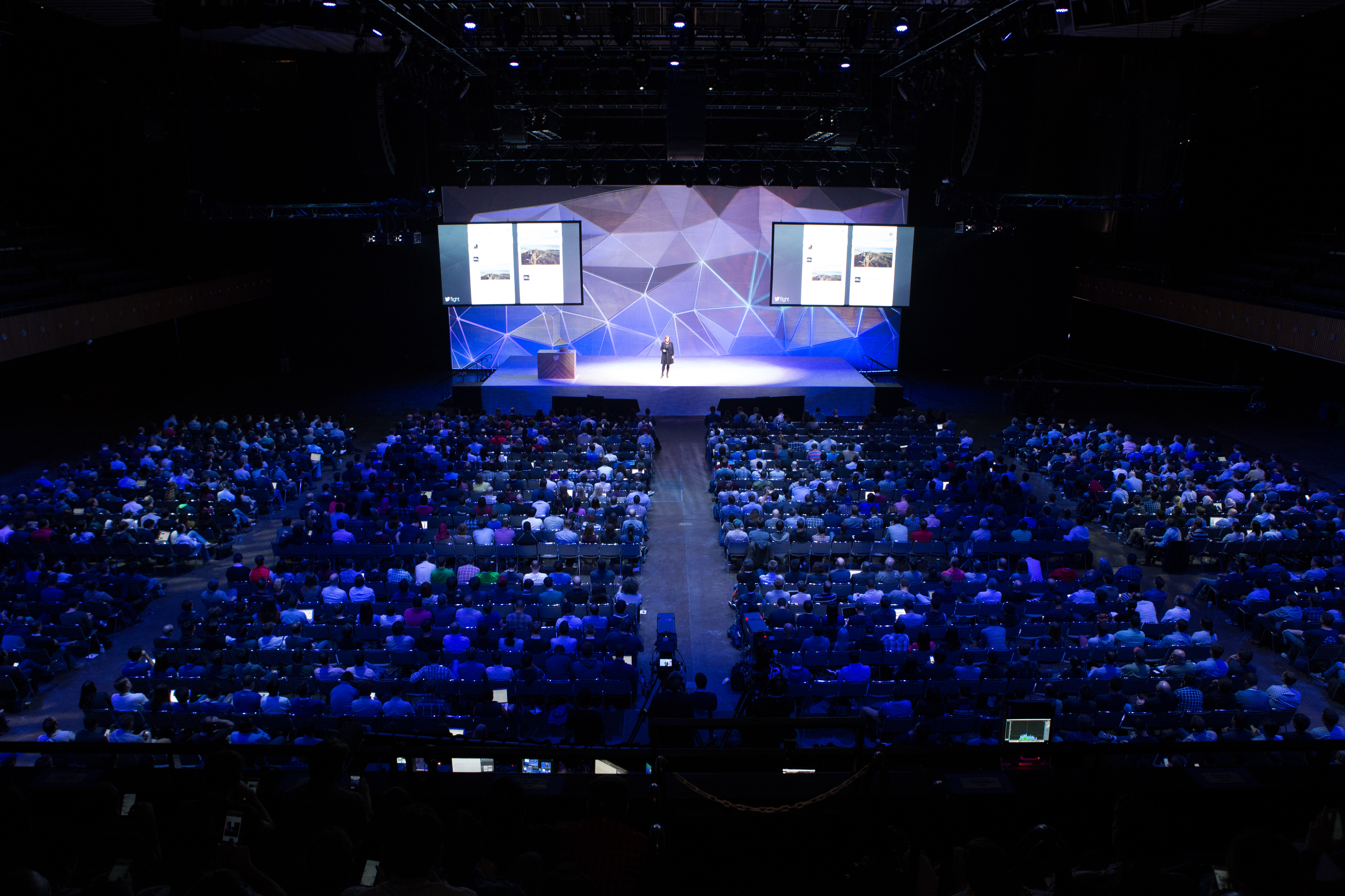 At the Twitter Flight conference in San Francisco on Oct. 21.