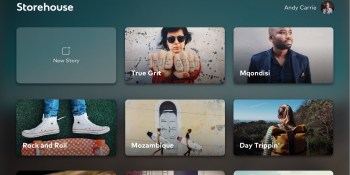 Storehouse’s Apple TV app turns your television into a slideshow screen