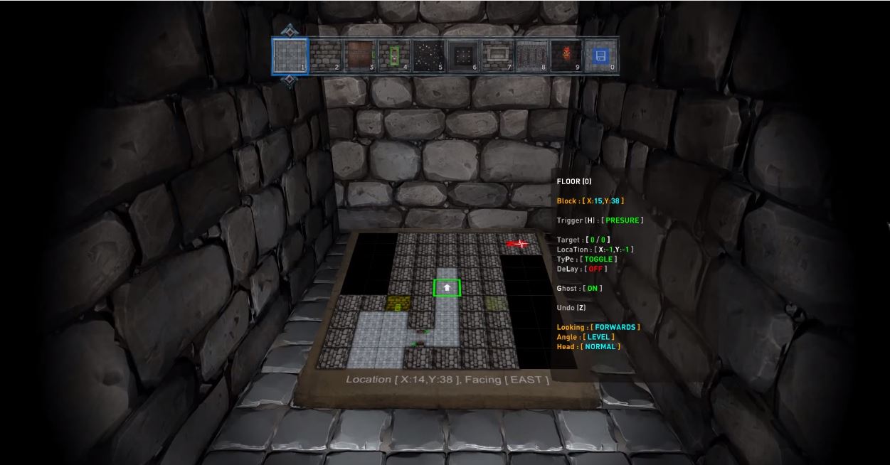 Crystal Rift features an in-game level editor.