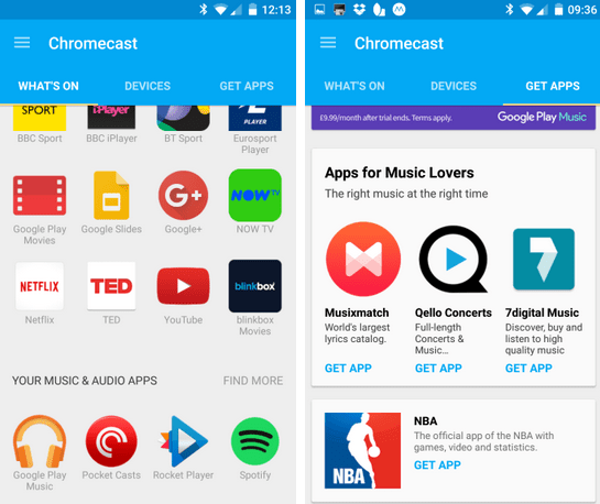 Chromecast App