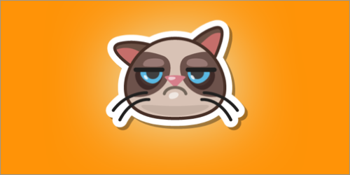 Grumpy Cat Sticker