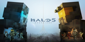Microsoft uses Minecraft to market Halo 5: Guardians
